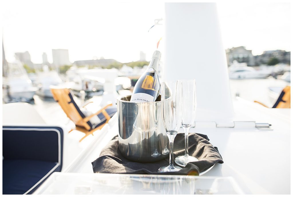 champagne-chilling-on-yacht
