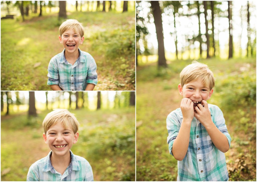 portrait of a young blonde boy - framingham photography
