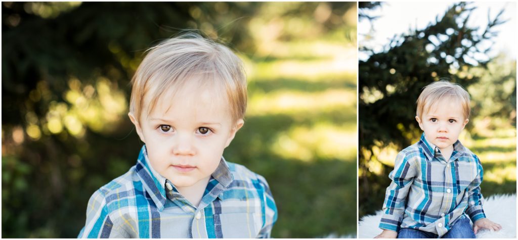little boy in plaid | ma family photography