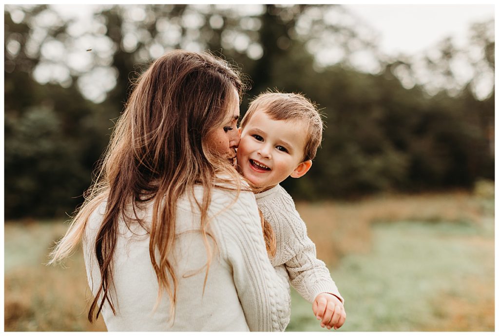 mother-kissing-toddler-boy-belmont-family-photographer