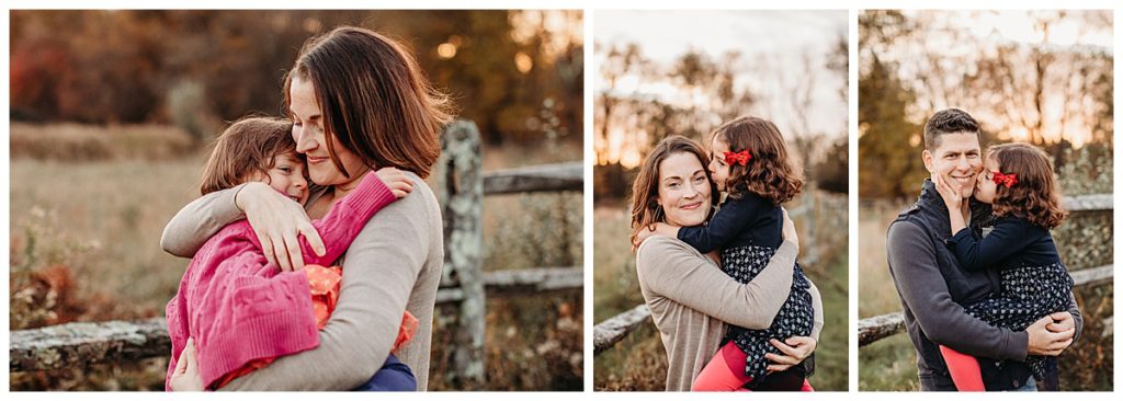 mom-snuggling-daughters-at-sunset-boston-family-photographer