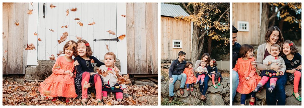 kids-throwing-autumn-leaves-boston-family-photographer