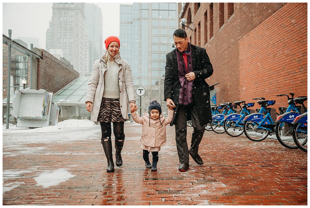 family-of-three-downtown-boston-photos