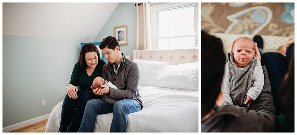parents-gazing-at-new-baby-boston-photography-newborns