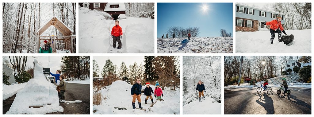 365 project photos taken in the snowy wintertime
