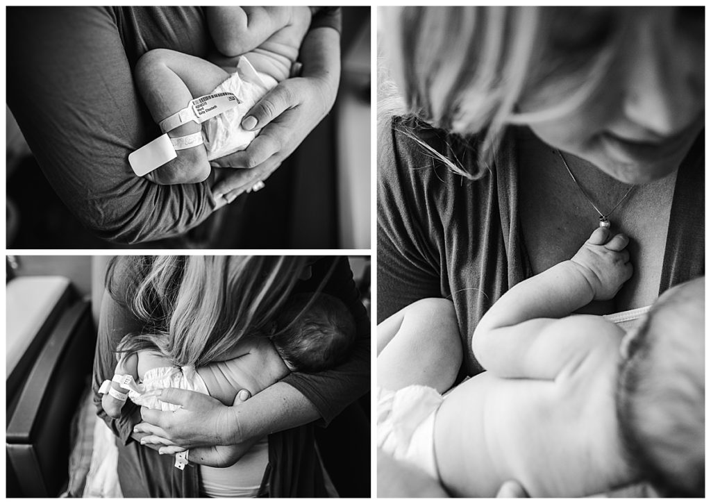 how to capture tiny newborn details in a small space
