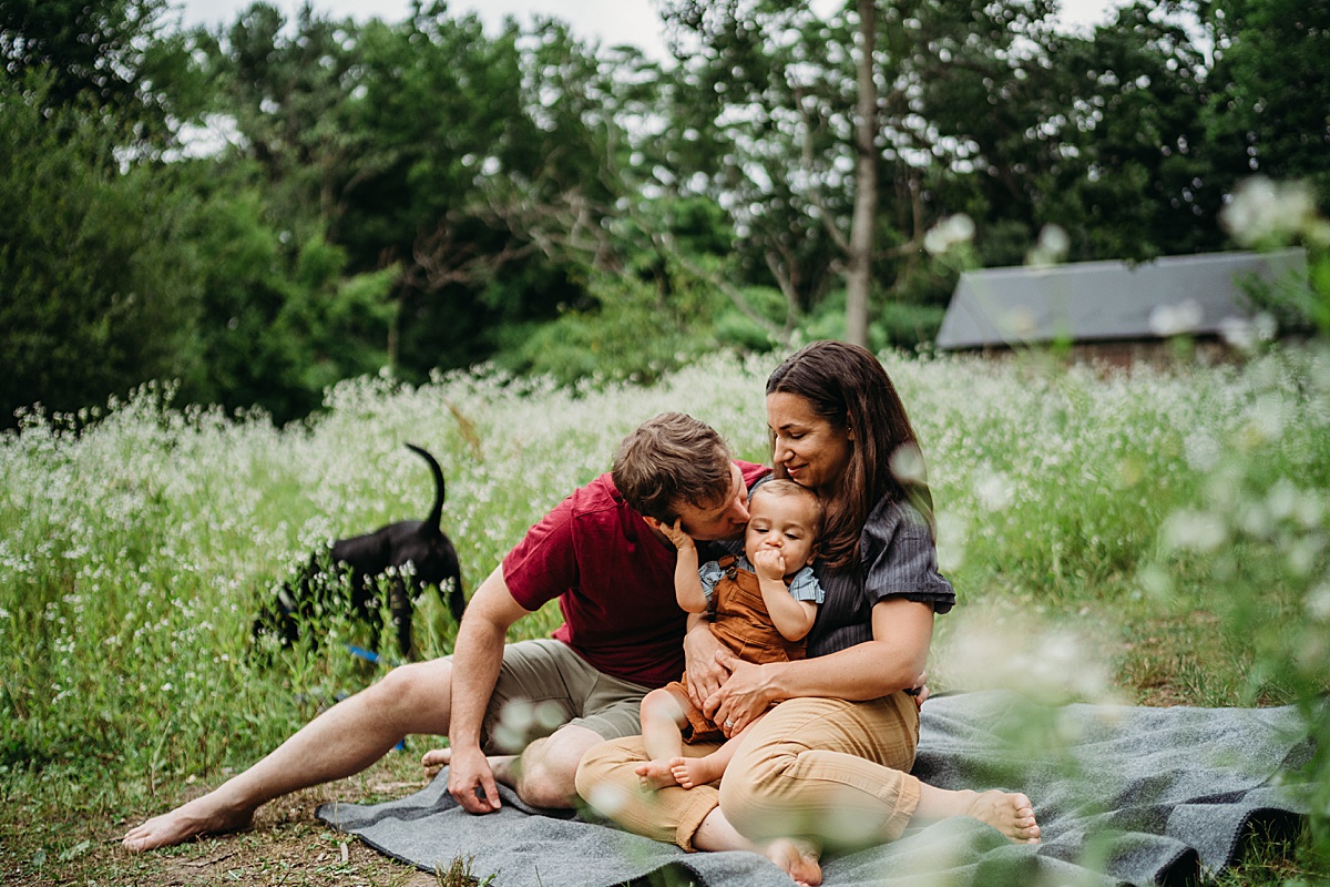 boston family photography session at spot pond