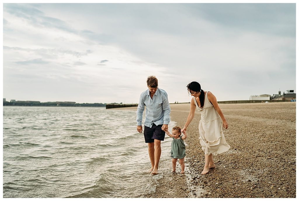 family session with overcast skies for photo weather
