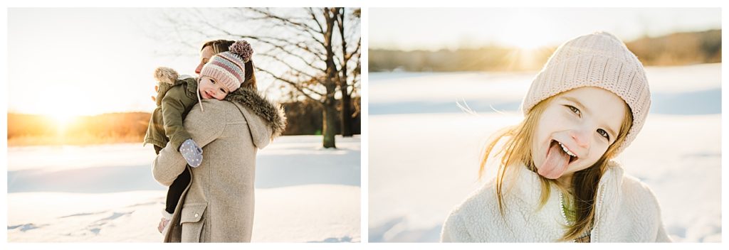 winter style for family photos