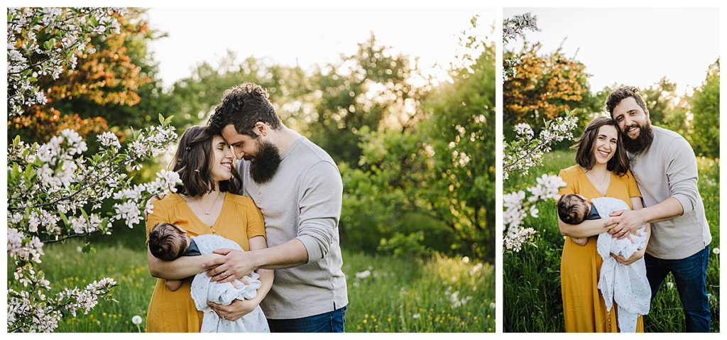what to expect from a Boston Spring family photo session