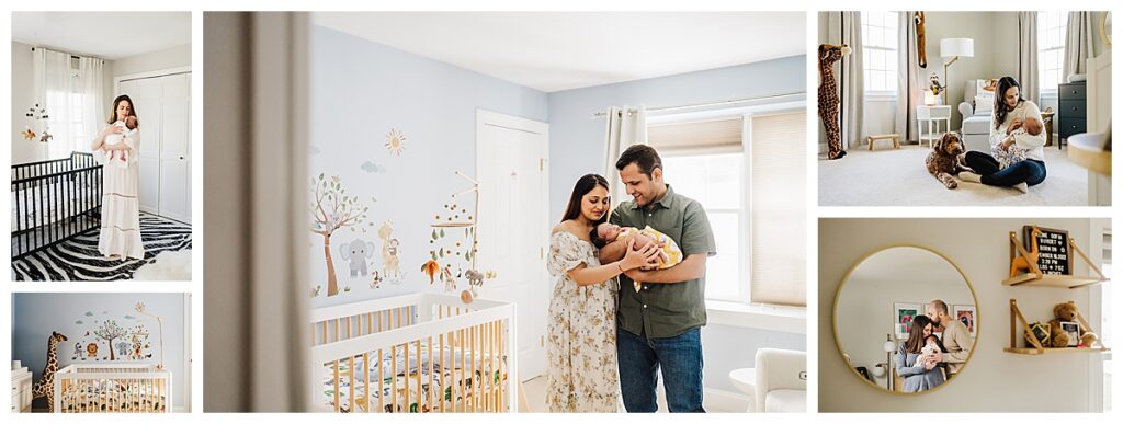 wide angle nursery is one of 10 newborn poses to incorporate at every session