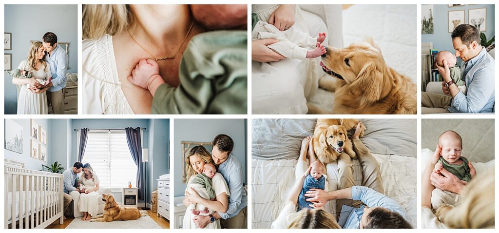 examples of lifestyle images when searching for the best boston newborn photographer