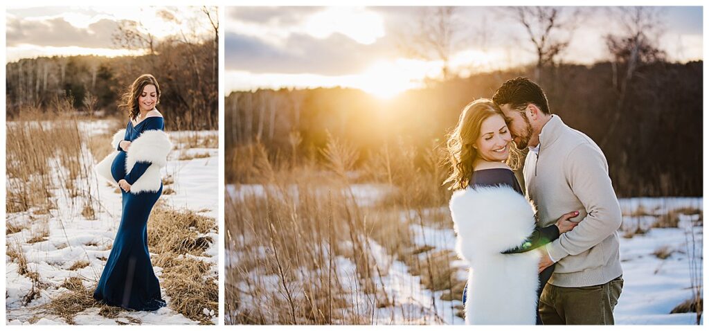how to dress for winter photo sessions